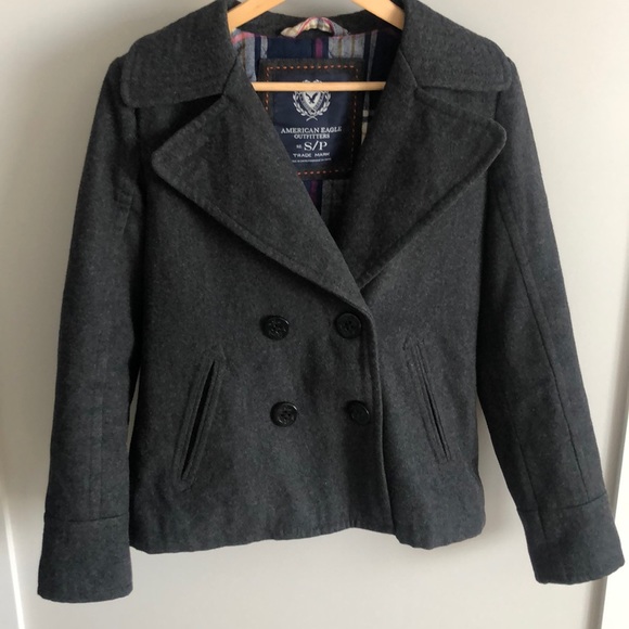 American Eagle Pea Coat - Picture 1 of 4